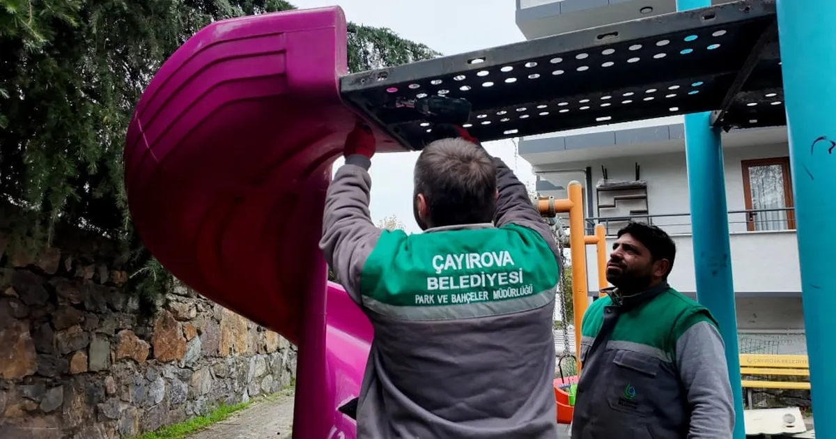 kocaeli cayirovada iki park daha yenileniyor MtYXDivd.webp